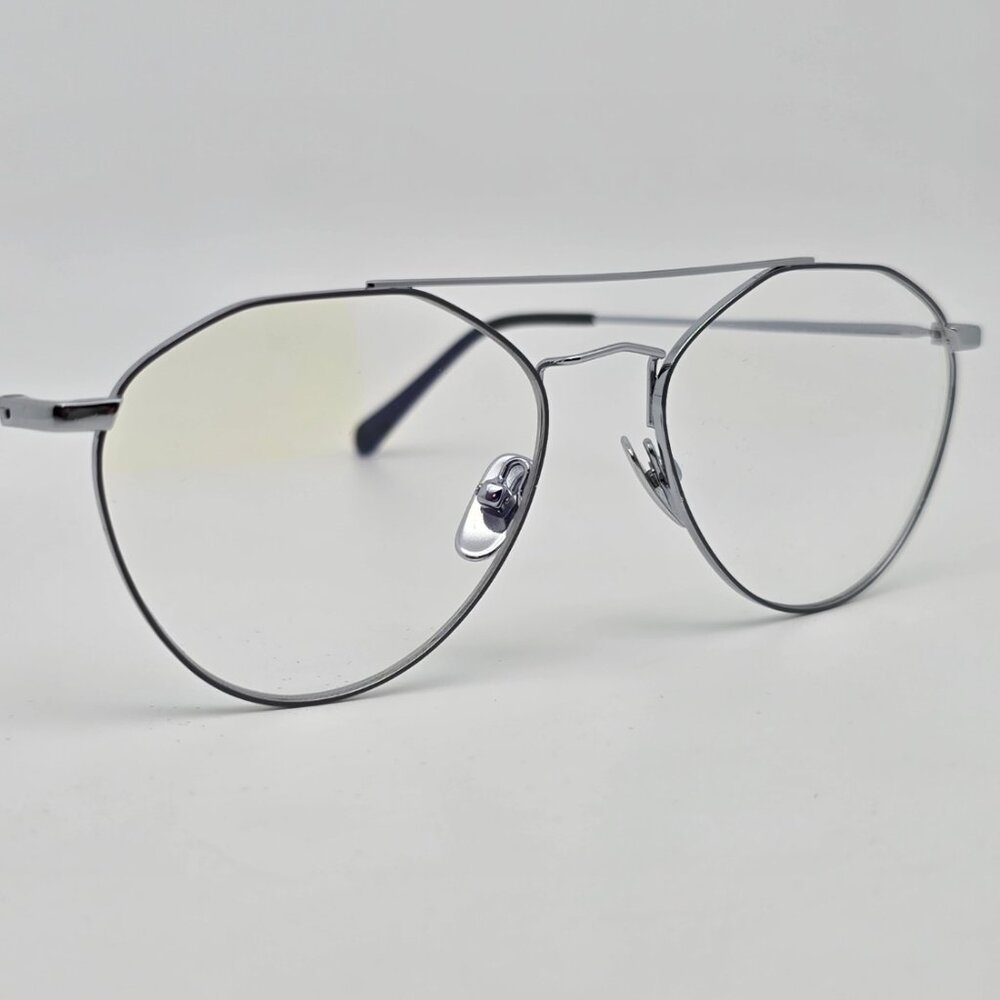 Diff Eyewear Sunday Silver Grey Frame Blue Light … - image 7